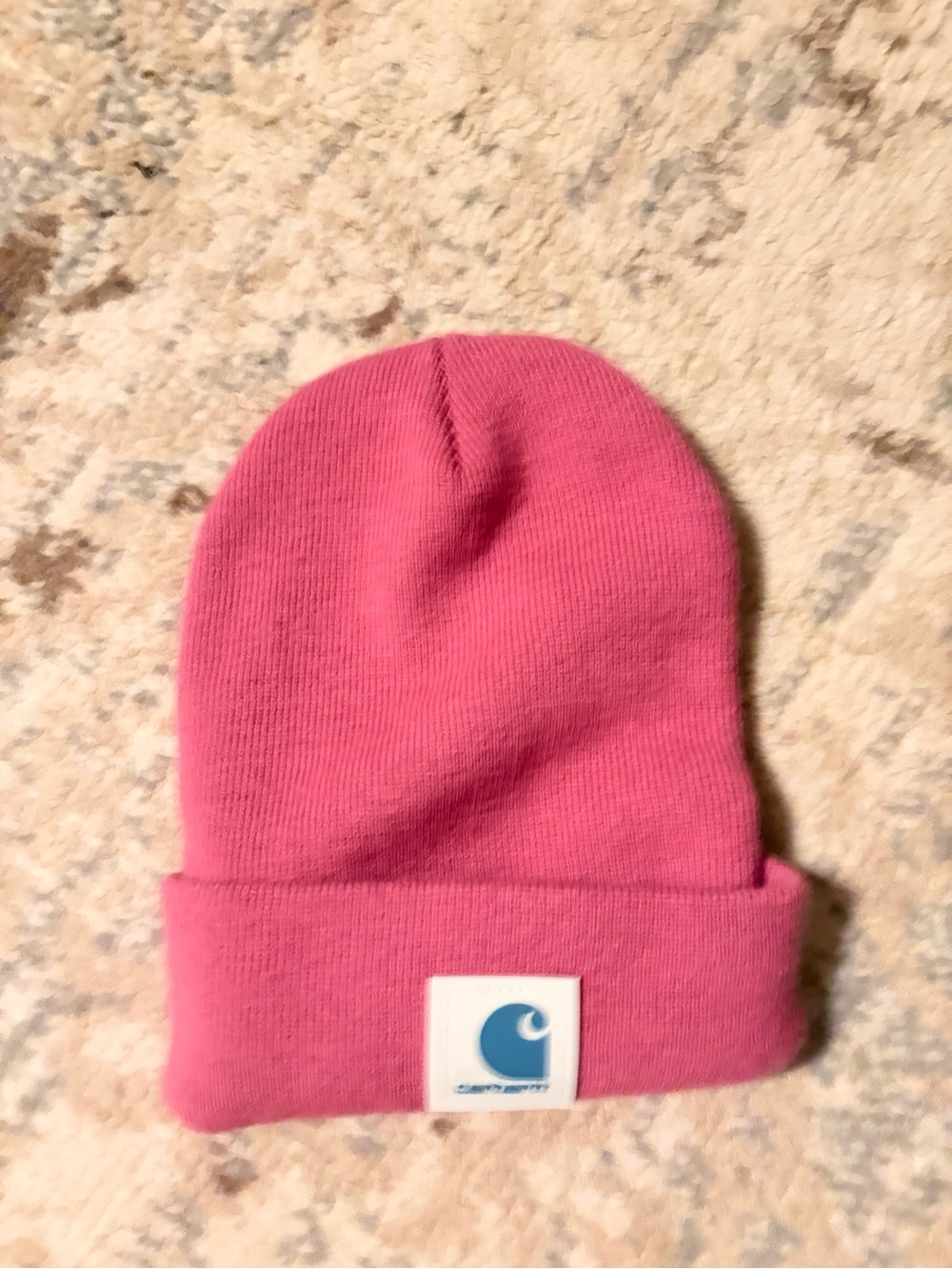 Carhartt Women’s Pink Ribbed Cuff Beanie